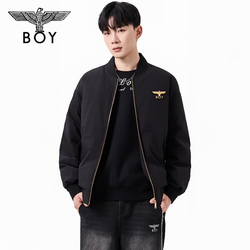 Зимняя куртка Boy London Черный мужской Пуховики - изображение 4