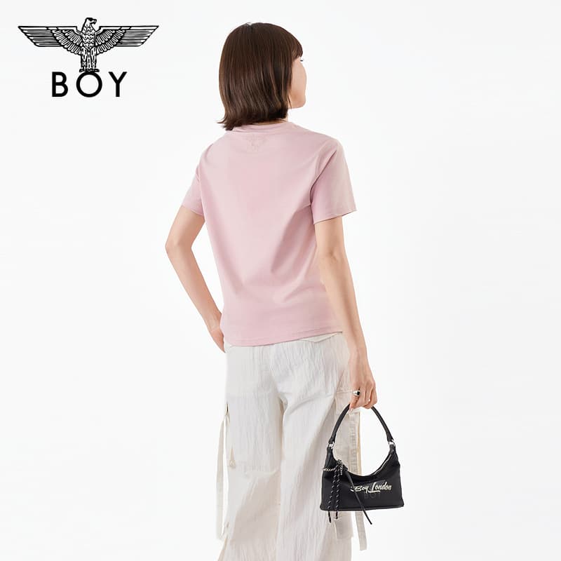Футболка Boy London Розовые Женские T-рубашки - изображение 4