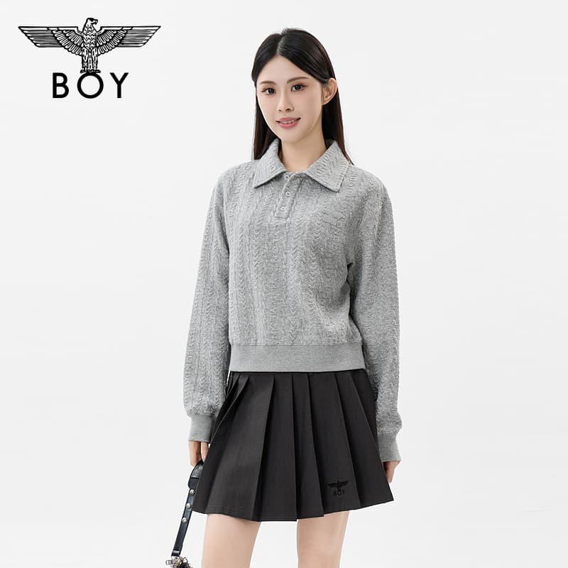 Худи Boy London Серый Женский Толстовка - изображение 3