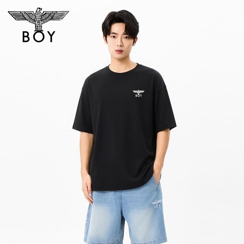 Футболка Boy London Черный Цветной с принтом Мужская футболка - изображение 3