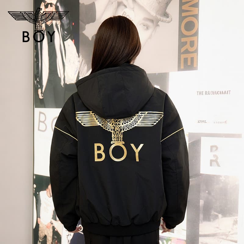 Зимняя куртка пуховик Boy London Eagle Logo Hoodie Jacket - изображение 3