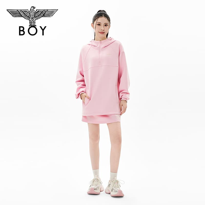 Худи Boy London Розовые Женские Толстовки - изображение 4