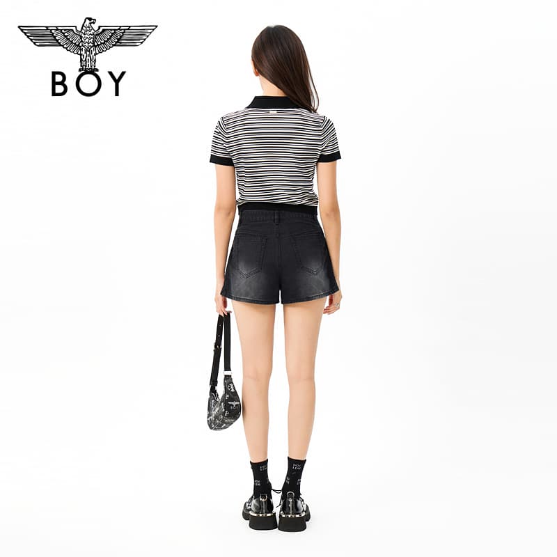 BOY LONDON Черное Женское Поло - изображение 6