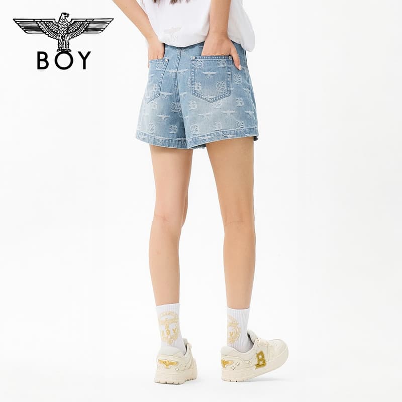 BOY LONDON Джинсовые шорты Женские - изображение 6