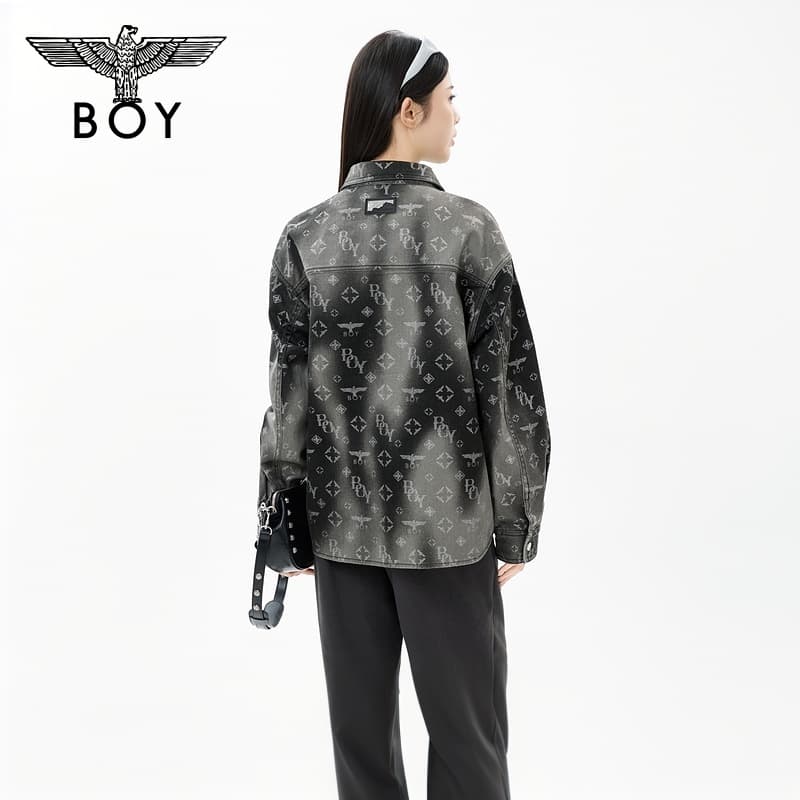 Рубашка BOY LONDON Черный Унисекс Рубашки - изображение 6