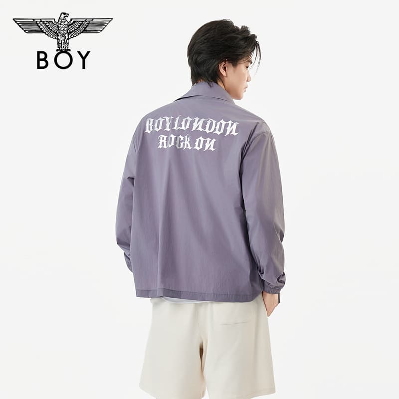 Куртка Boy London Фиолетовый Мужской Куртки - изображение 3