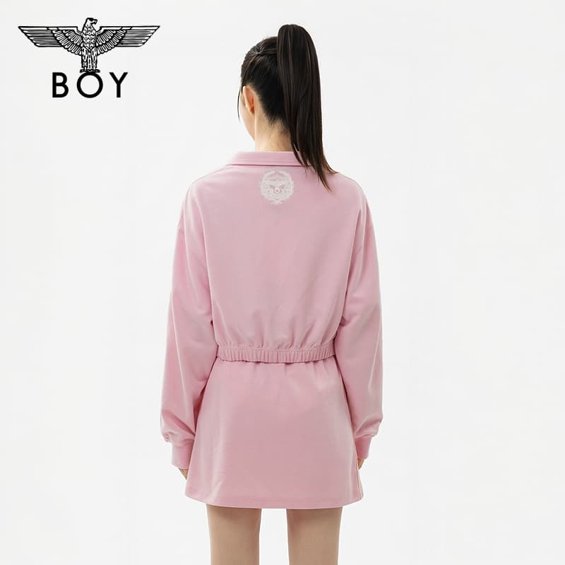 BOY LONDON Розовый Женские Укороченные куртки и пальто - изображение 4