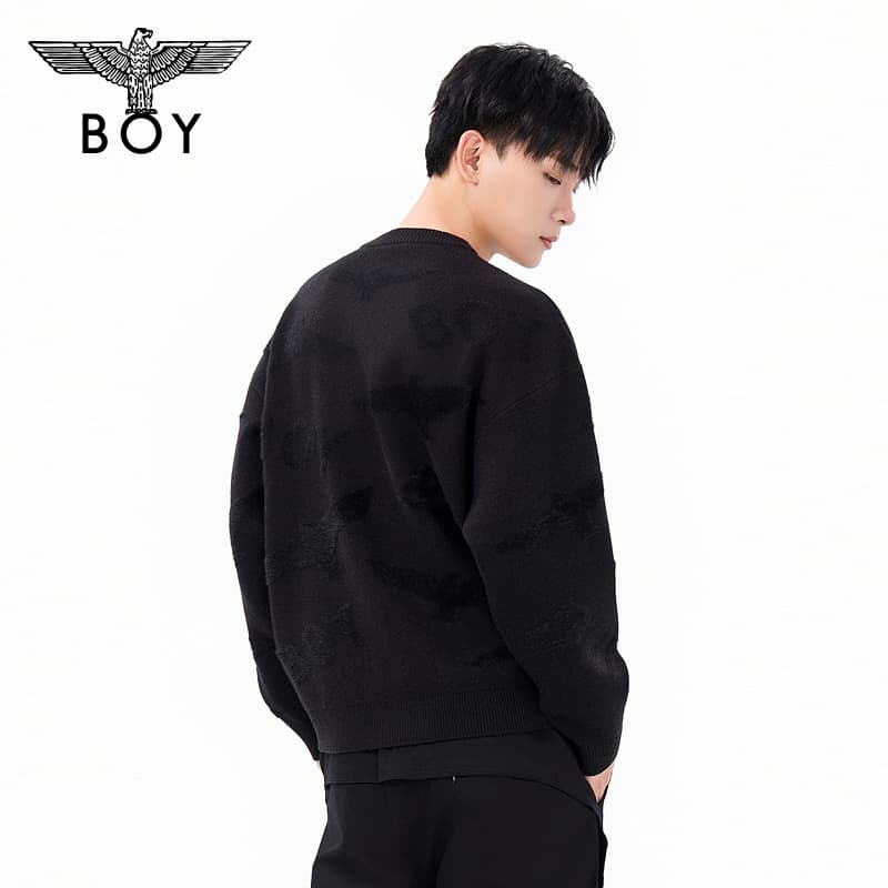 Кофта Boy London Черный мужской Свитеры - изображение 4