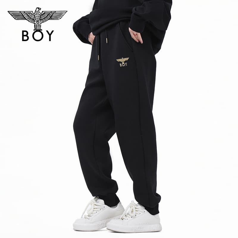 Штаны BOY LONDON Повседневные штаны Золото Логотип Унисекс - изображение 4