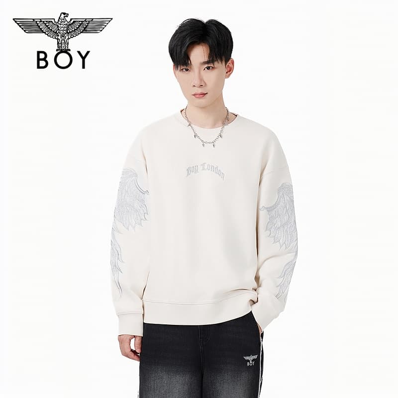 Худи Boy London Экрю Унисекс Толстовка - изображение 2
