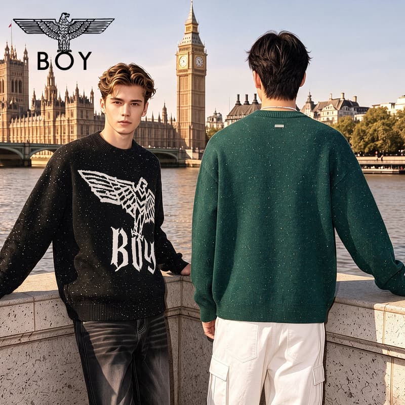 Кофта BOY LONDON Черные Унисекс Свитеры - изображение 2