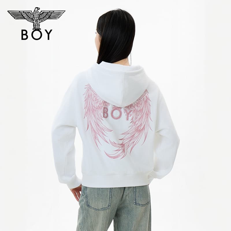 Худи Boy London Белый Женские Толстовки - изображение 2