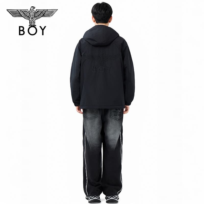 Зимняя куртка пуховик BOY LONDON Хлопковый пуховик пальто унисекс - изображение 5