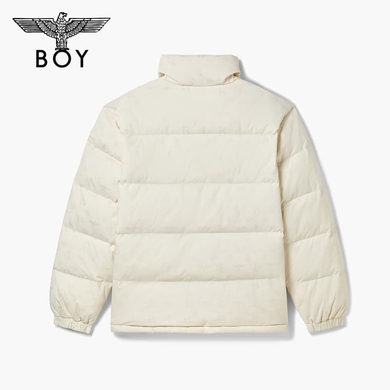 Зимняя куртка Boy London Экрю Унисекс Пуховики - изображение 2