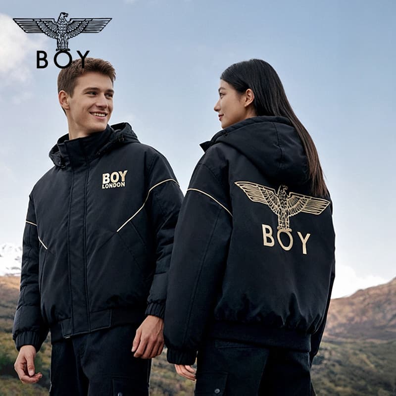 Зимняя куртка пуховик Boy London Eagle Logo Hoodie Jacket - изображение 2