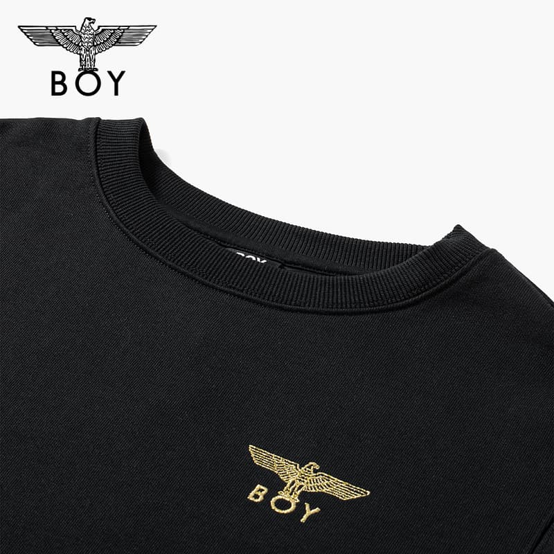 Платье Boy London Черные Женские Длинные Платья с Длинными Рукавами - изображение 3