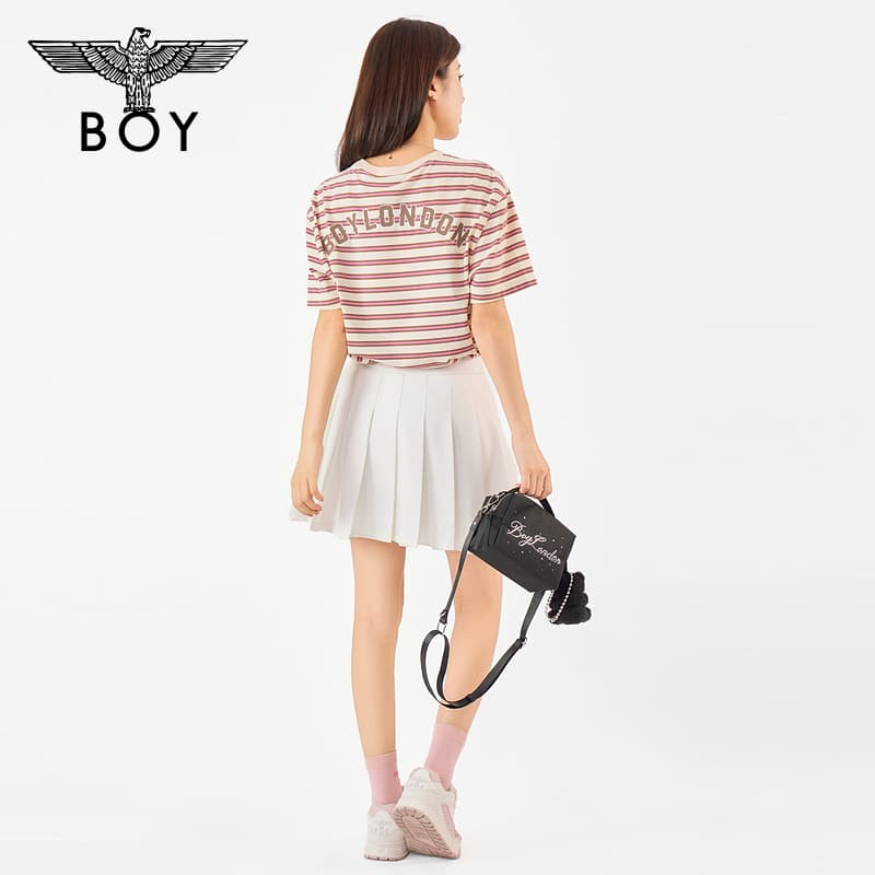 Футболка Boy London Розовый Светло-желтый Кофейный Женские T-рубашки - изображение 5