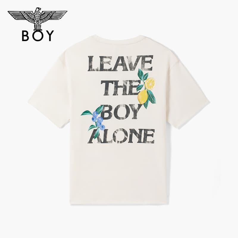 Футболка Boy London Экрю Унисекс T-рубашки - изображение 2