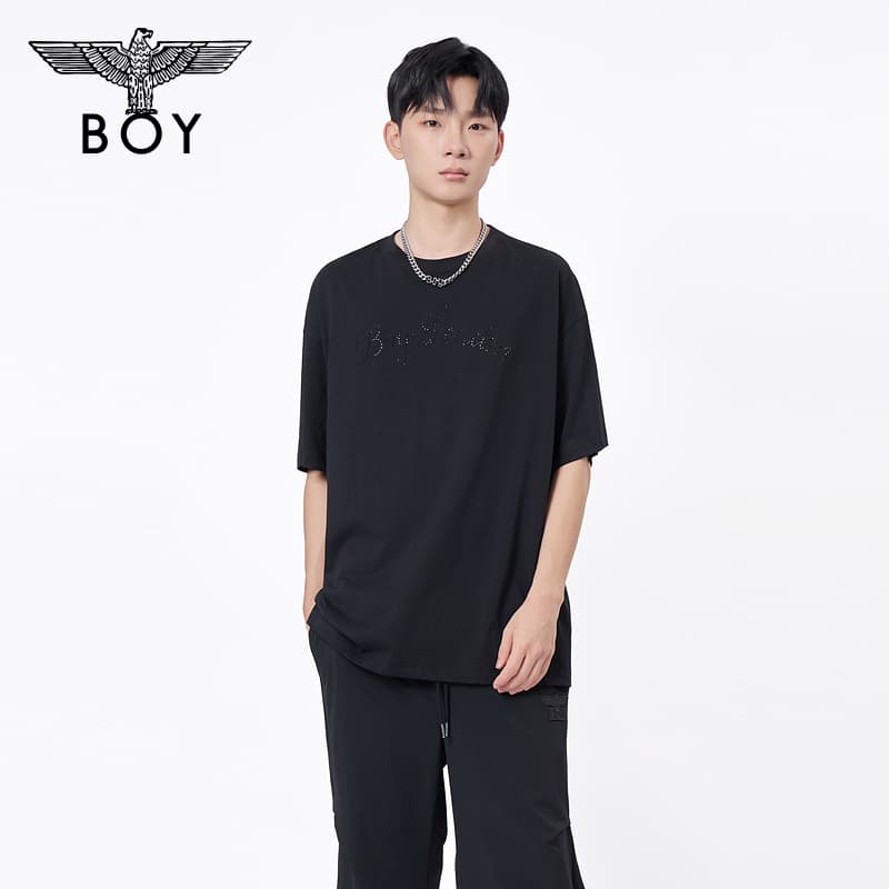 Футболка BOY LONDON Черный Унисекс T-рубашки - изображение 3