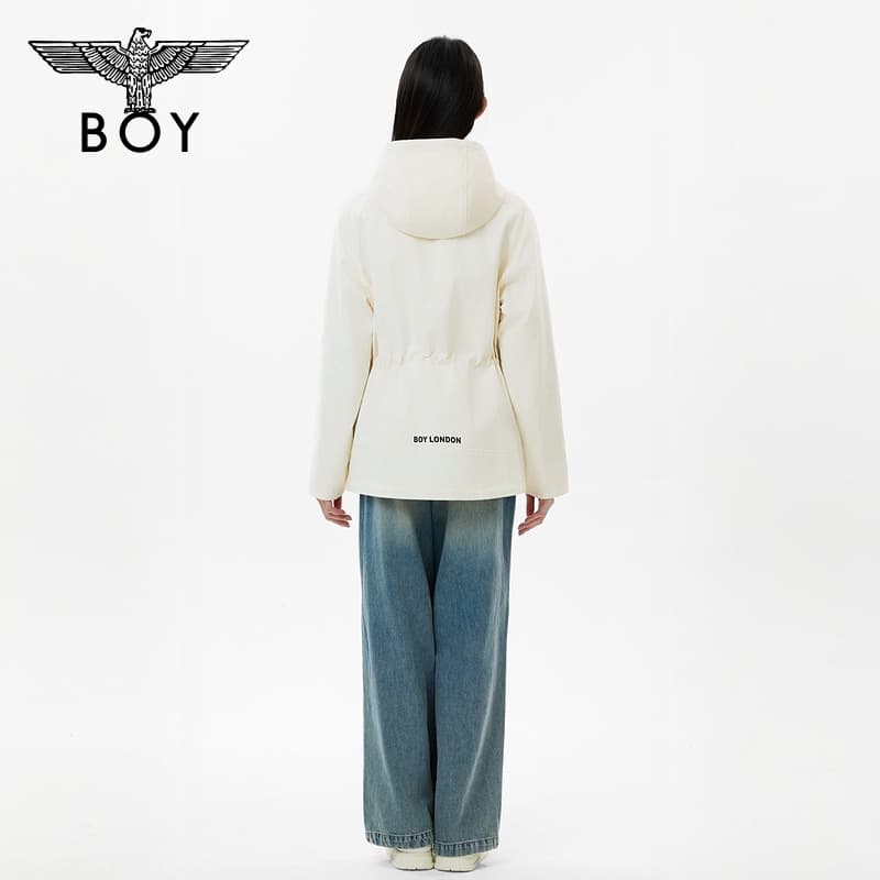 Куртка BOY LONDON Экрю Женские Куртки - изображение 4