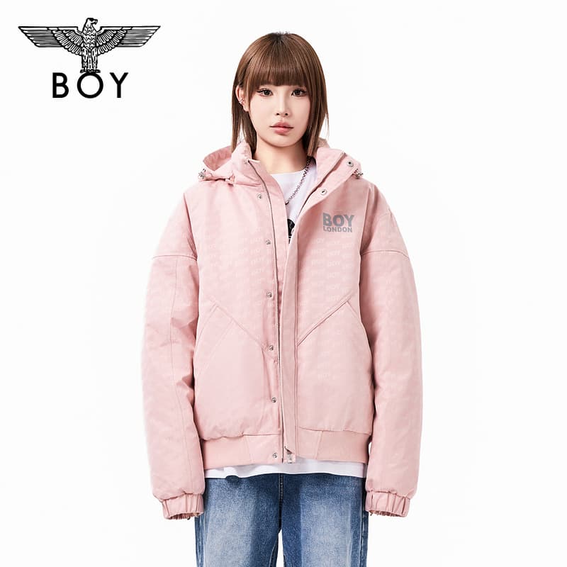 Пуховик Boy London Розовый Женский Пуховик - изображение 3