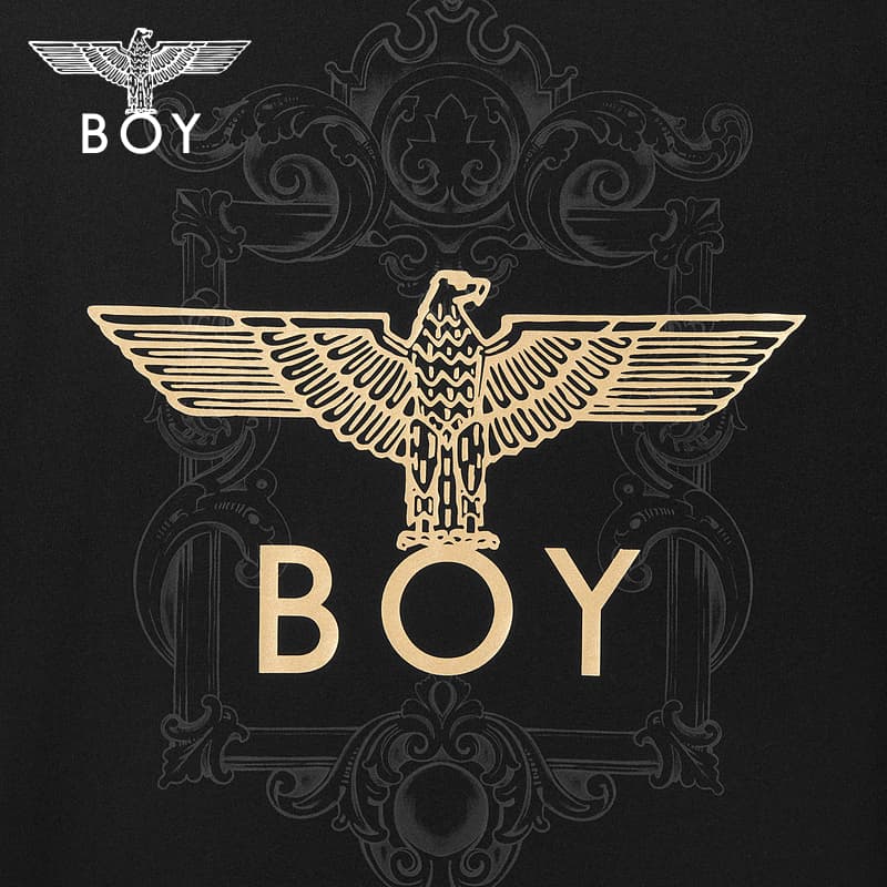 Футболка BOY LONDON Черный Унисекс T-рубашки - изображение 5