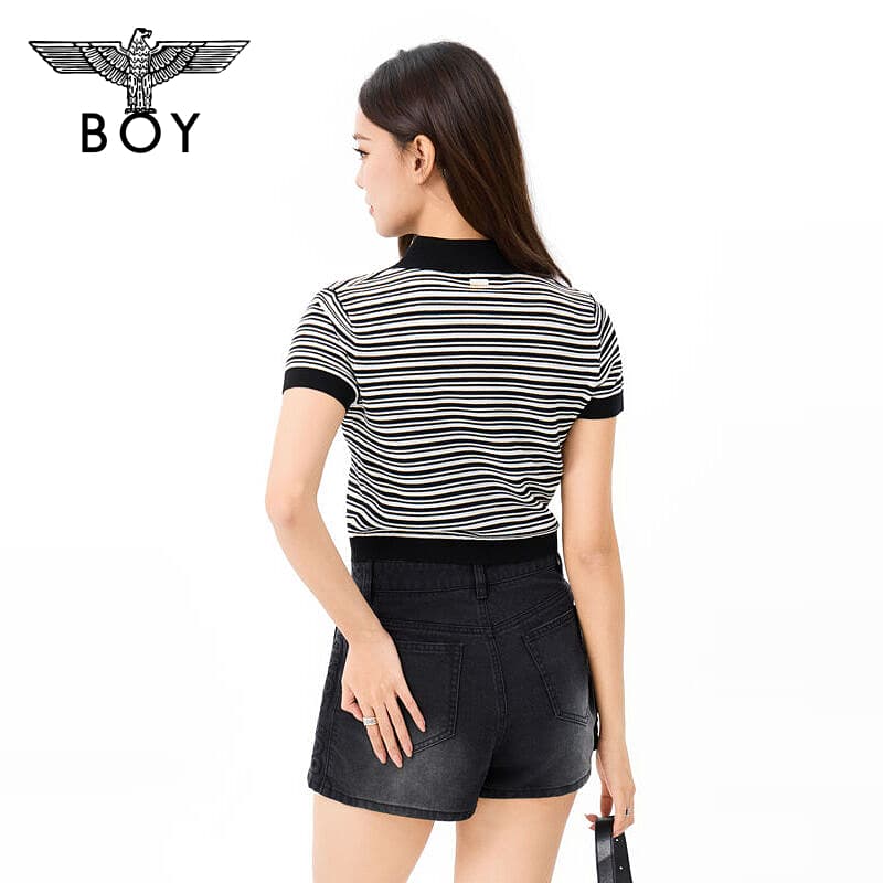 BOY LONDON Черное Женское Поло - изображение 4