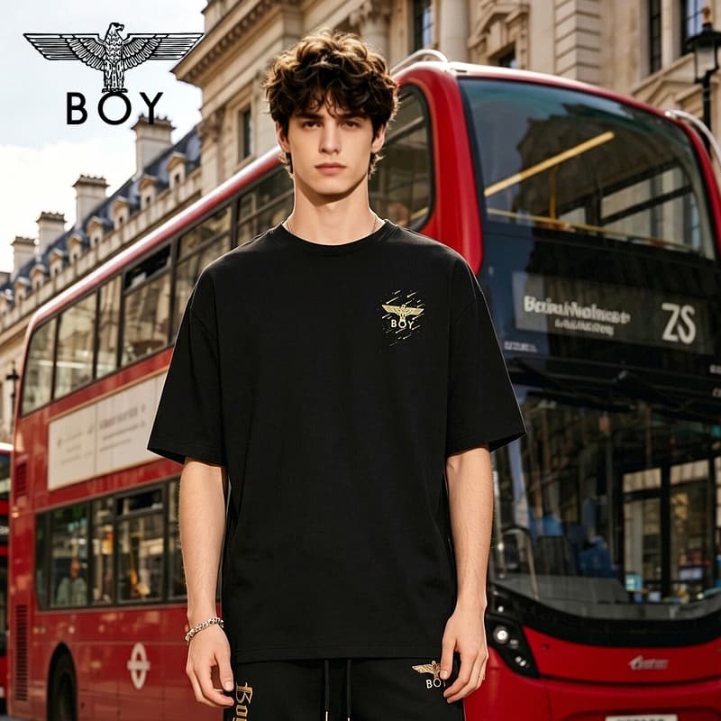 Футболка BOY LONDON Черный Унисекс T-рубашки - изображение 4