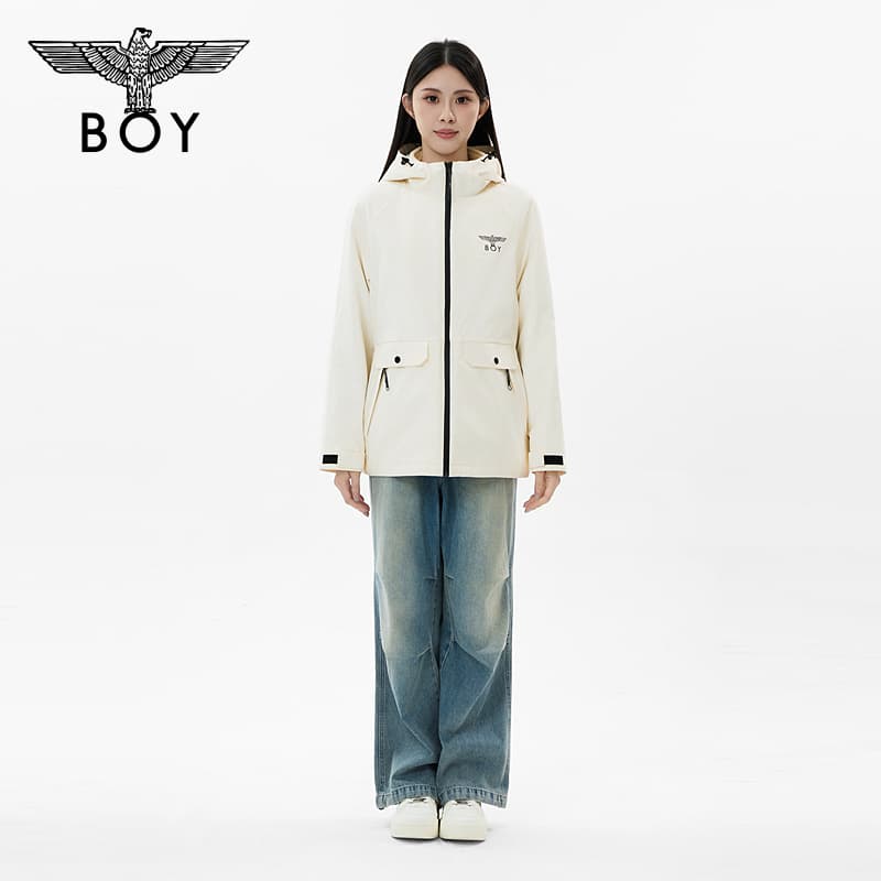 Куртка BOY LONDON Экрю Женские Куртки - изображение 3