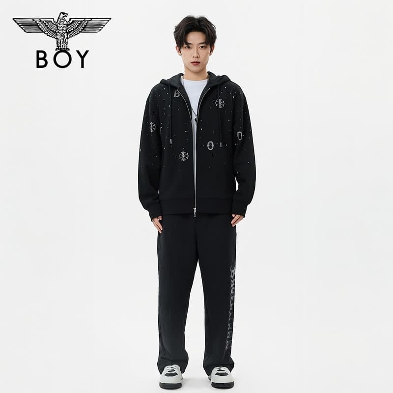 Худи Boy London Черный Унисекс Толстовки - изображение 4