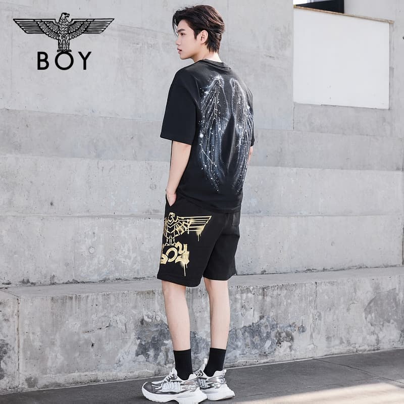 Футболка BOY LONDON T-рубашка унисекс черная - изображение 4