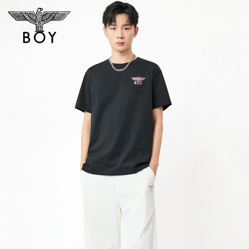 Футболка BOY LONDON Черный Унисекс T-рубашки - изображение 3