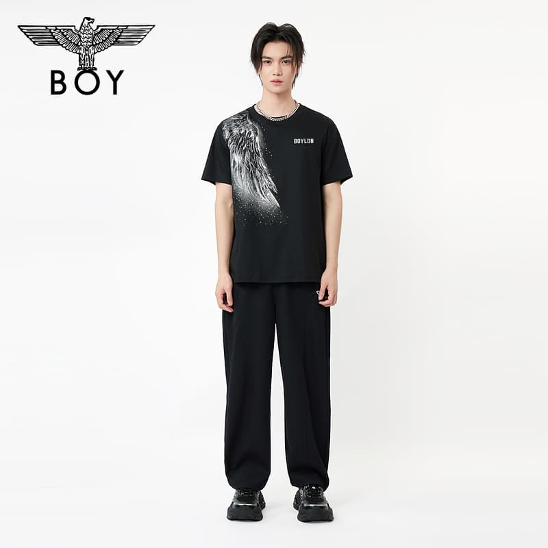 Футболка BOY LONDON Черный Унисекс T-рубашки - изображение 4