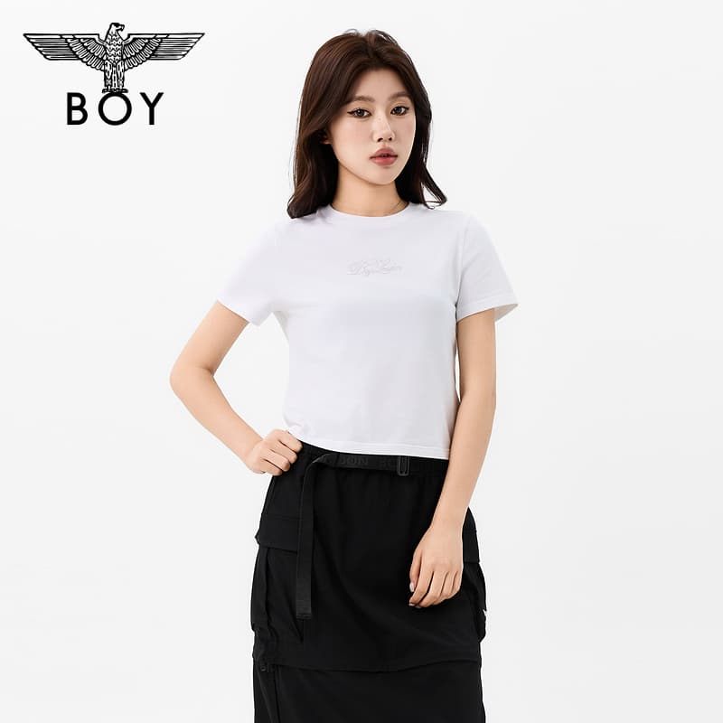 Футболка Boy London Белый Женские T-рубашки - изображение 4