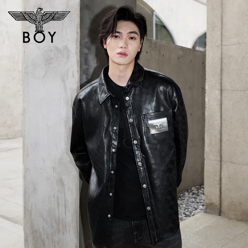 Кожаная куртки Boy London Black Leather Jacket - изображение 4