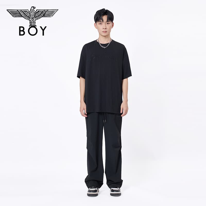 Футболка BOY LONDON Черный Унисекс T-рубашки - изображение 5
