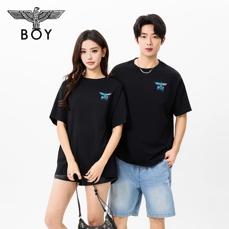 Футболка BOY LONDON Черный Унисекс T-рубашки - изображение 4