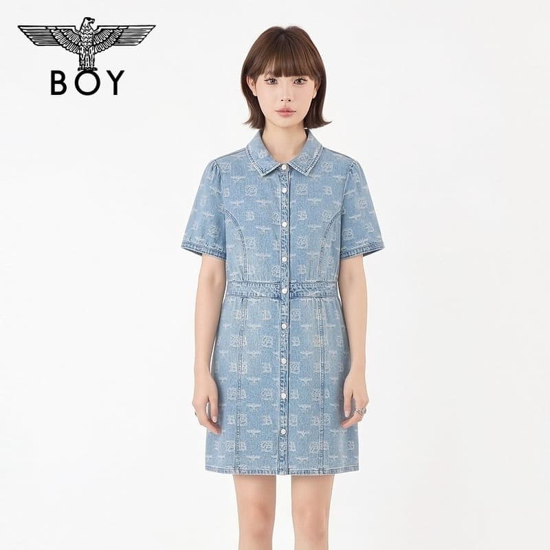 Платье Платье с короткими рукавами для женщин Boy London - изображение 2