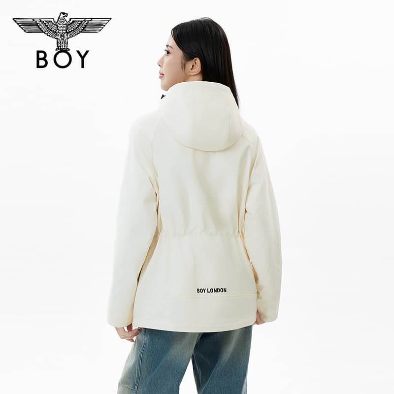 Куртка BOY LONDON Экрю Женские Куртки - изображение 2