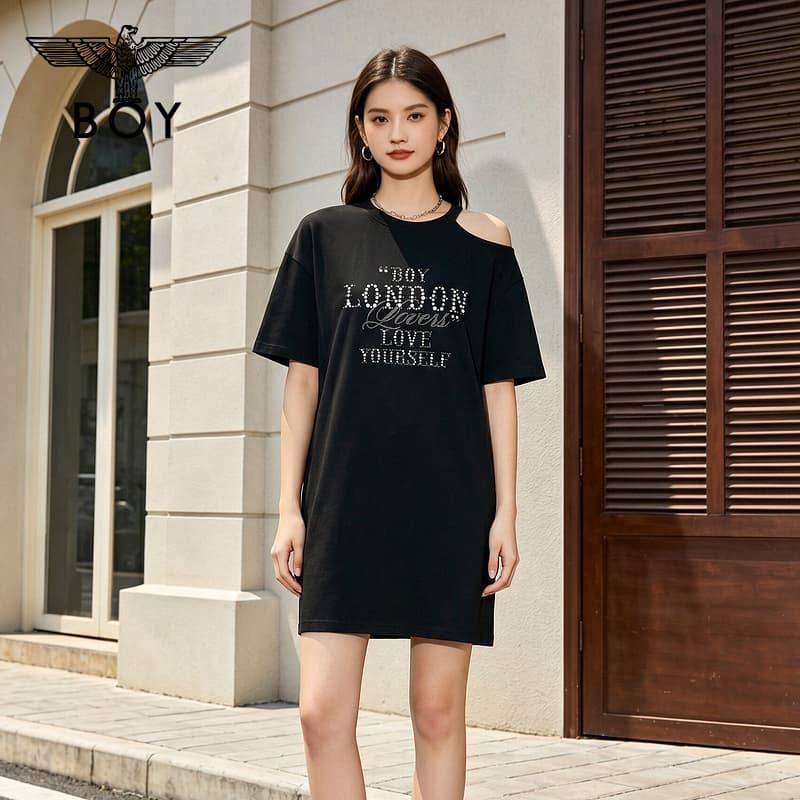 Платье BOY LONDON Короткий Sleeved Платье Женские - изображение 3