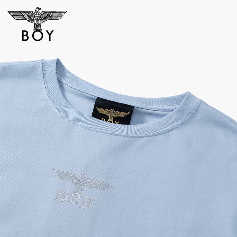 Футболка BOY LONDON Blue Unisex T-Shirts BOY LONDON Синие Унисекс Футболки - изображение 3