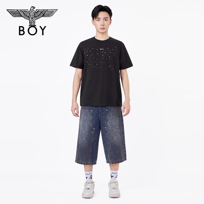 Футболка Boy London Черный мужской Футболки - изображение 5