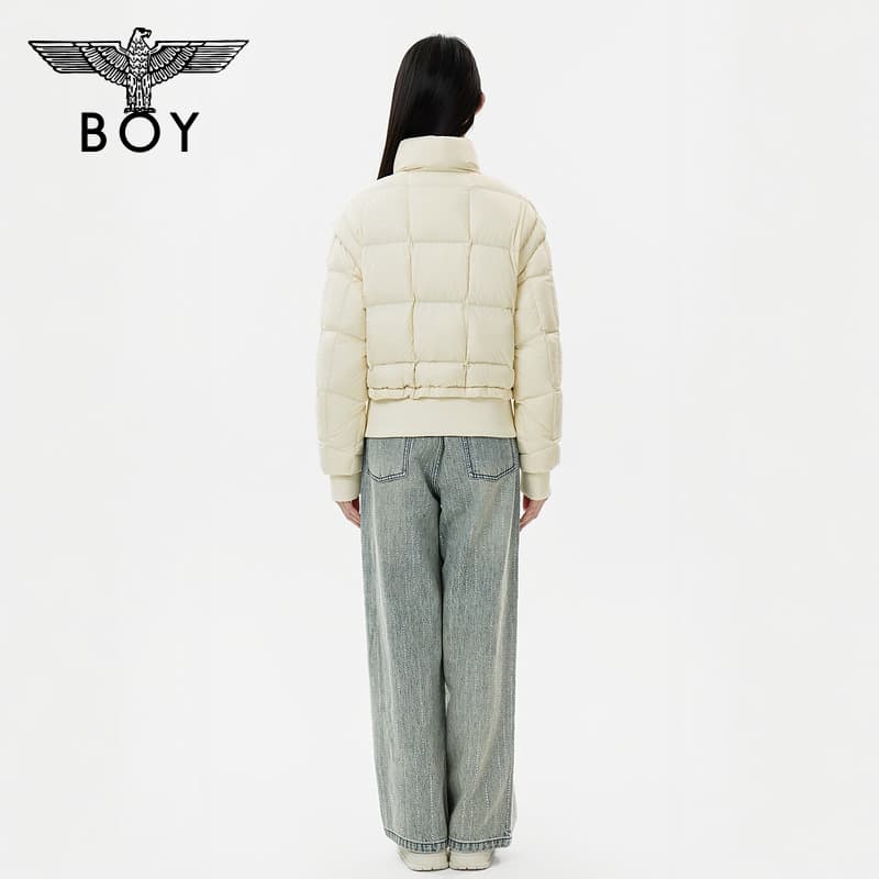 Пуховик Boy London Белый Женские Пуховики - изображение 5