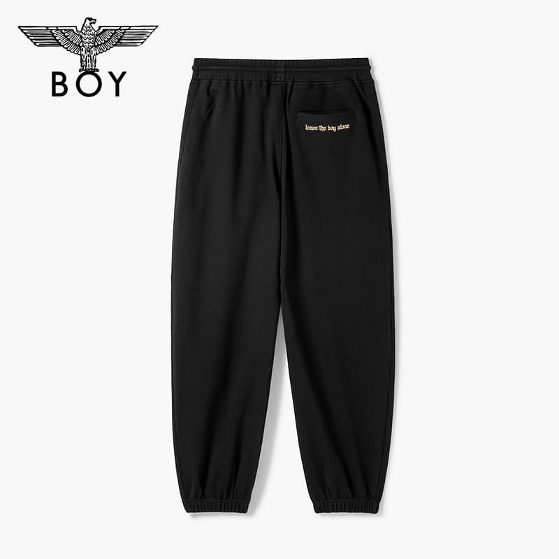 Штаны BOY LONDON Мужские Повседневные Брюки Черные - изображение 2