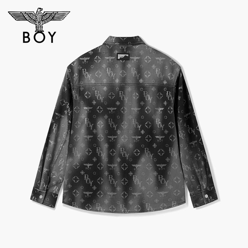 Рубашка BOY LONDON Черный Унисекс Рубашки - изображение 2