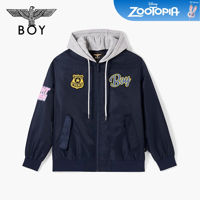 Зимняя куртка пуховик BOY LONDON Хлопковый пуховик унисекс - изображение 2