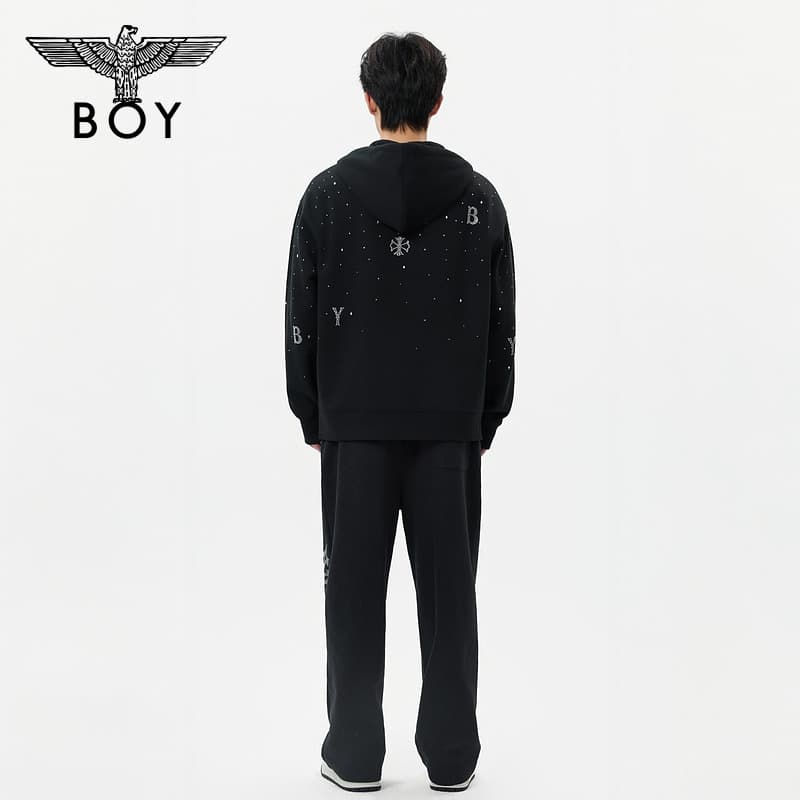 Худи Boy London Черный Унисекс Толстовки - изображение 5