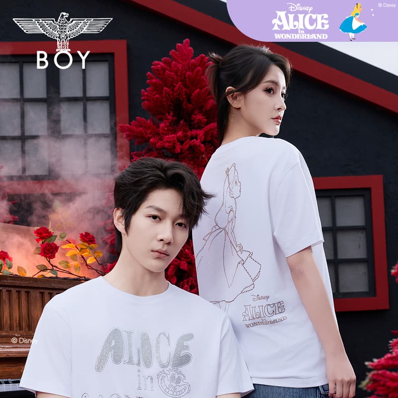 Футболка BOY LONDON Белые Женские T-рубашки - изображение 3