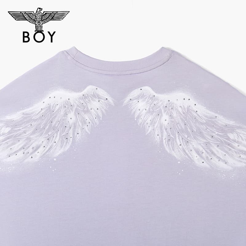 Футболка Boy London Фиолетовый Унисекс T-рубашки - изображение 5