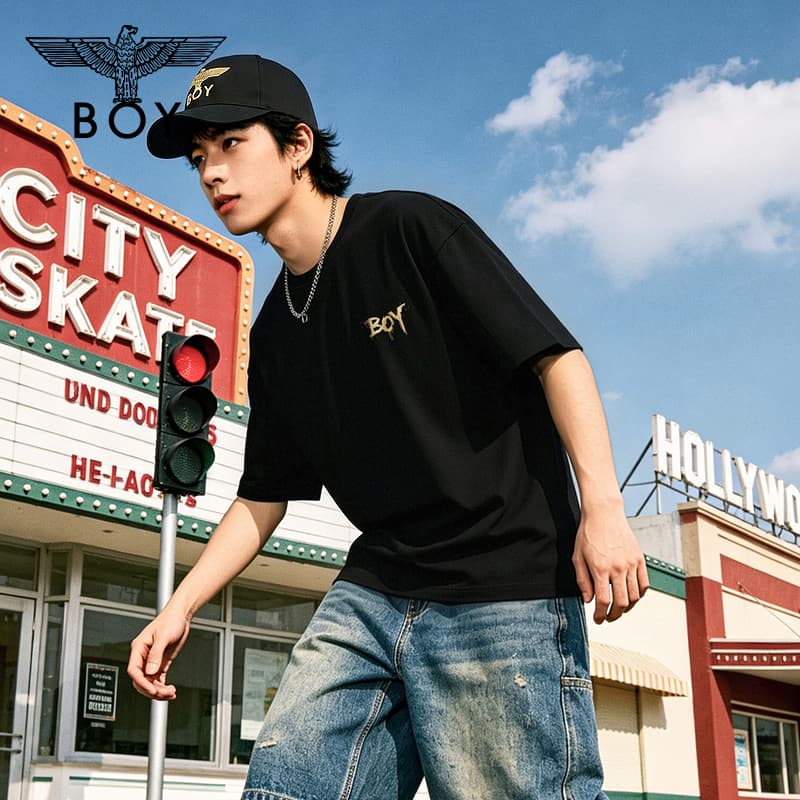 Футболка Boy London Черный мужской Футболки - изображение 5